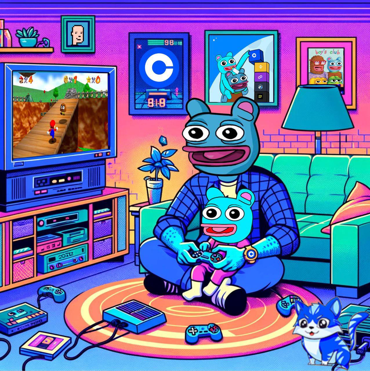 Father Brett and son Bratt